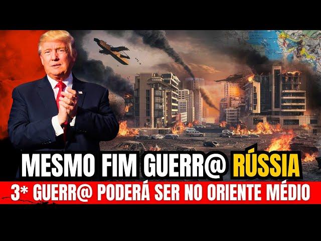 TRUMP alerta TERCEIRA GUERRA MUNDIAL no ORIENTE MÉDIO