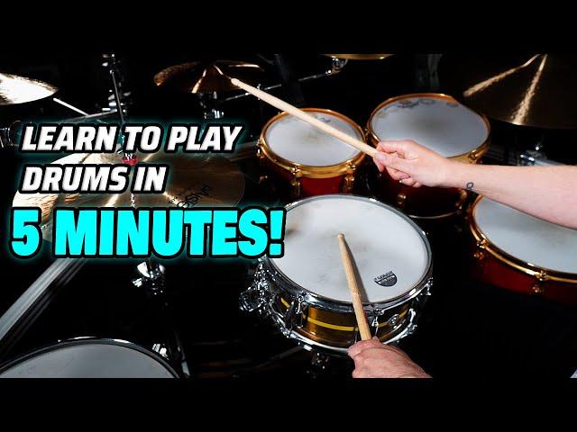 Anyone Can Learn How To Play DRUMS! | BEGINNER DRUM LESSON - That Swedish Drummer