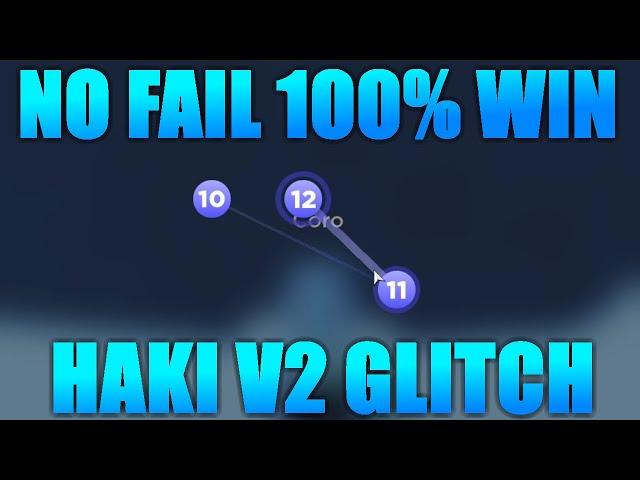 [GPO] NO FAIL OBSERVATION HAKI V2 GLITCH