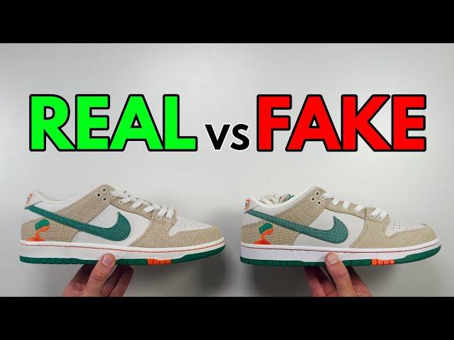 REAL VS FAKE! NIKE SB DUNK JARRITOS SNEAKER COMPARISON!