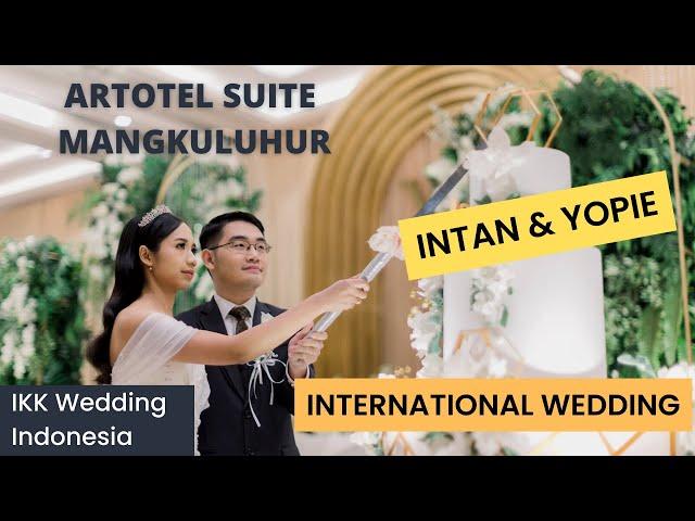 International Wedding of Intan & Yopie by IKK Wedding Indonesia