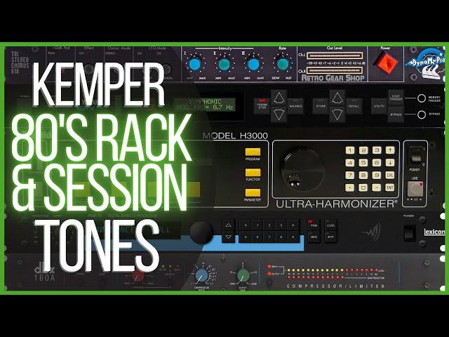 Kemper 80's Rack & Session Tones - Tri Stereo Chorus, SPX90, Eventide & More!