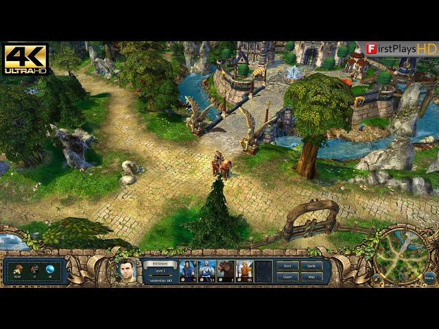 King's Bounty: The Legend (2008) - PC Gameplay 4k 2160p / Win 10