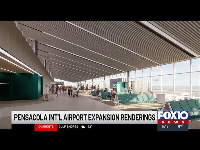 Pensacola International Airport reveals new renderings for expansion