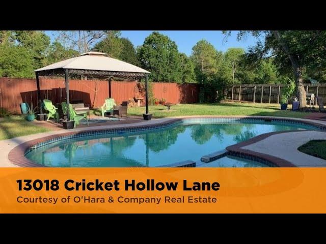 13018 Cricket Hollow Lane Cypress, TX 77429 | Renee' Hollek | Find Homes for Sale