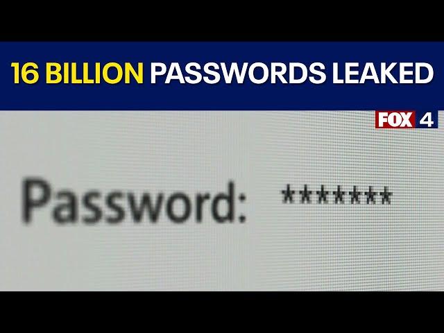 16 billion passwords discovered in massive data breach