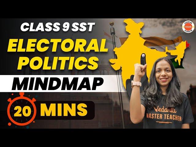 Electoral Politics Class 9 One Shot | NCERT 9th Social Studies (Civics) Chapter-3 Mind Map #Cbse2024