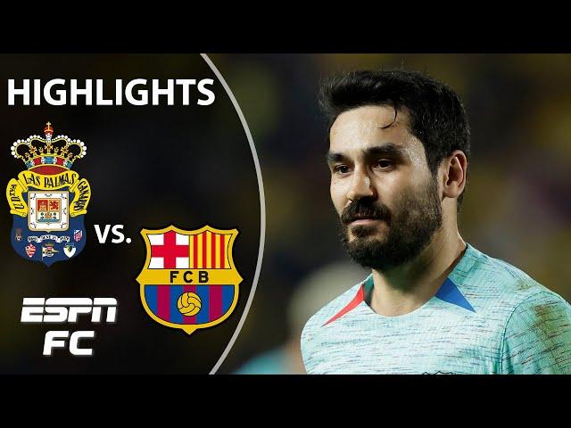 LATE PENALTY DECIDES IT  Las Palmas vs. Barcelona | LALIGA Highlights | ESPN FC