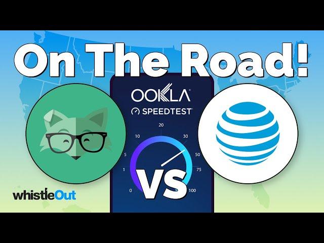 Mint Mobile VS AT&T Speed Tests | Mint DOMINATES Across the West Coast!