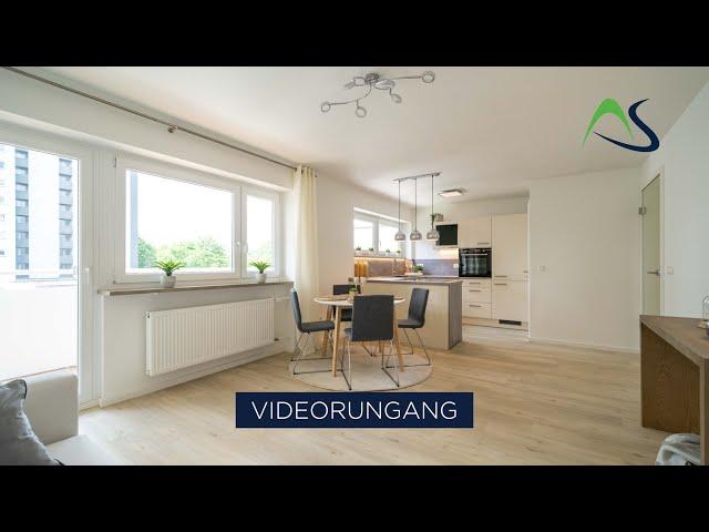 Moderne, sanierte Dreizimmerwohnung mit Loggia im Regensburger Westenviertel - Videorundgang