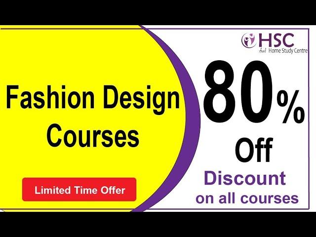 Fashion Designer Course |  Fashion Design Courses Online | Flat 80% Discount on All Courses