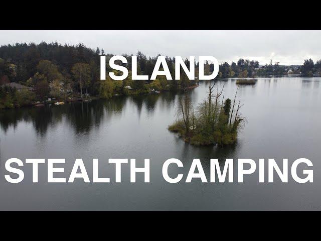 Urban Island Stealth Camping