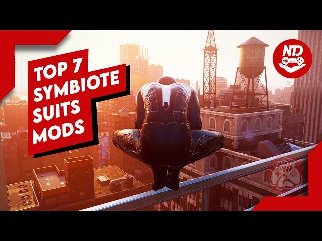 Best SYMBIOTE SUITS in Spider-Man PC (Mods)