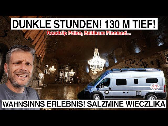 #1007 Zu Fuss 130 m unter die Erde | Salzbergwerk mit 250 km Stollen | Bergwerk Wieliczka, Polen