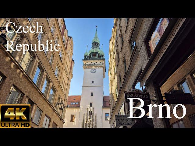 Exploring Brno, Czech Republic I 4K I Part 1