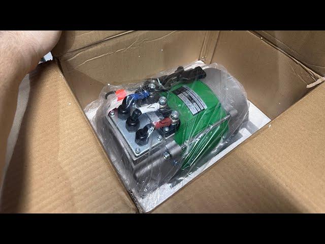 NAVITAS 5KW Motor and 600A Controller Arrives | Golf Carts Modified For The Win