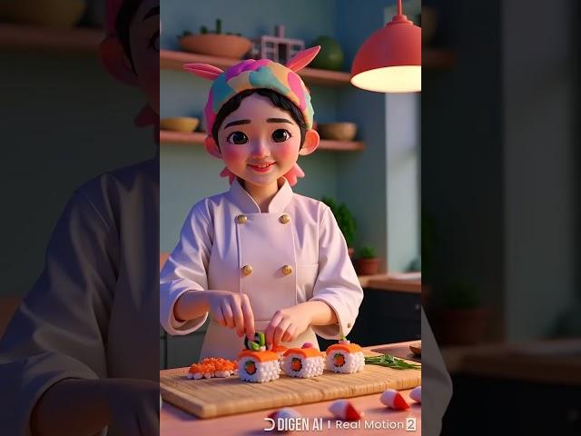 Cutest Chef on the Internet!".  #animation #marinemystery #ecofriendlyarchitecture