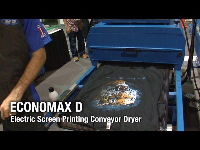 Economax D - M&R Screen Printing Equipment - Electric Textile Dryer