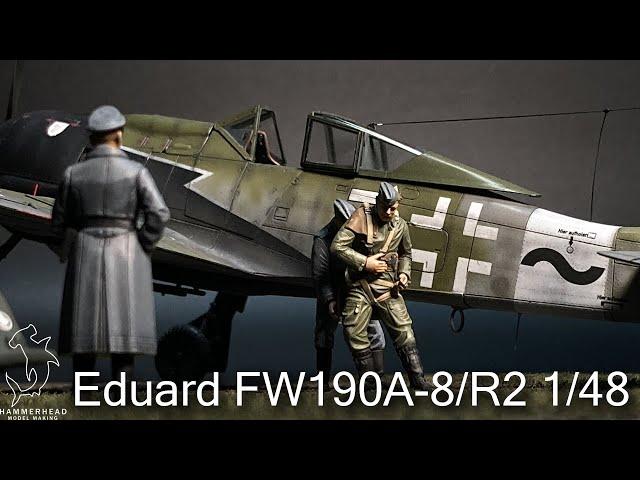 Eduard 1/48 FW190A-8/R2 | Detailed Full Build Plus Diorama Base