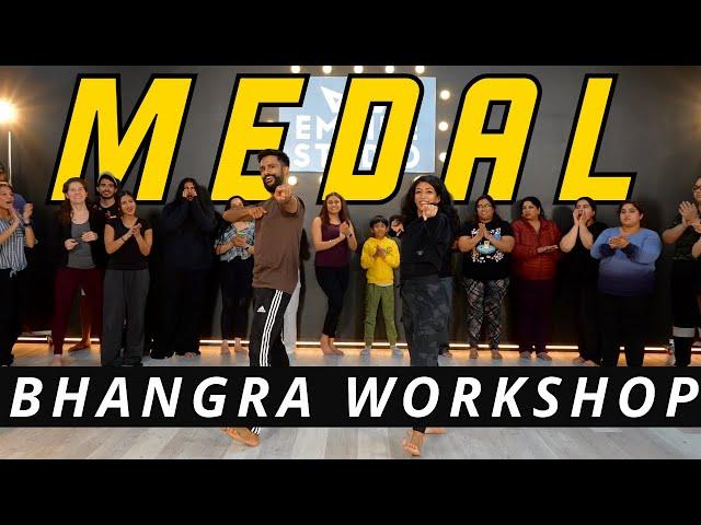 MEDAL BHANGRA WORKSHOP | CHANDRA BRAR | BHANGRA EMPIRE