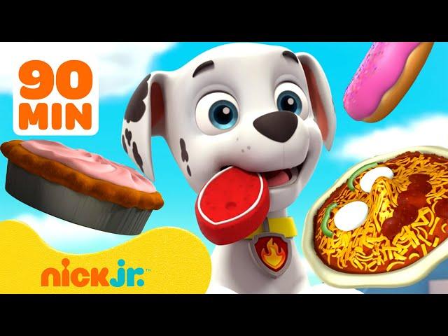 PAW Patrol | ¡Deliciosas aventuras con comida y rescates de PAW PAtrol!  | 90 minutos | Nick Jr.