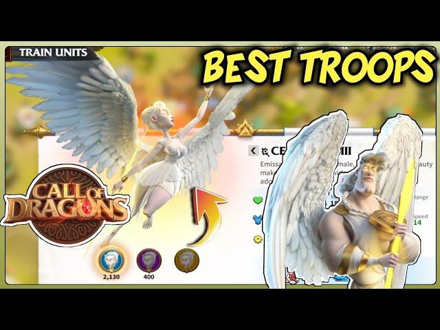 Call of dragons - best troop type - So versatile & Powerful OMG