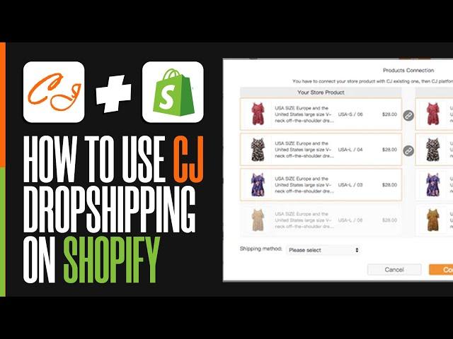 How To Use CJ Dropshipping On Shopify Tutorial | CJ Dropshipping Shopify