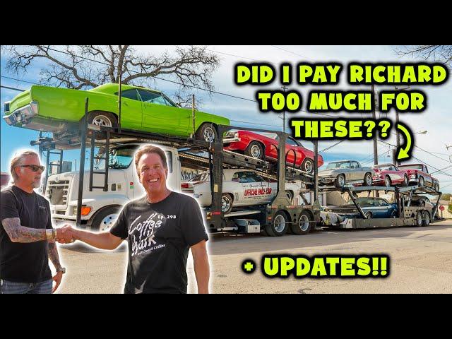 Buying Richard's 8 Car Haul!! + UPDATES!