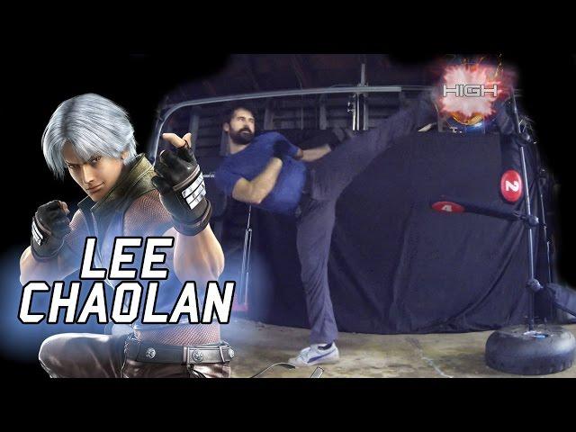 Real Life Tekken - Savate and JKD with LEE CHAOLAN / VIOLET [Eric Jacobus]