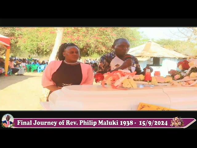 The final journey of the late philip maluki