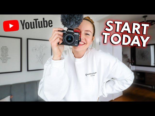 If I Were Starting A YouTube Channel Today // 15 things I wish I would have known getting started