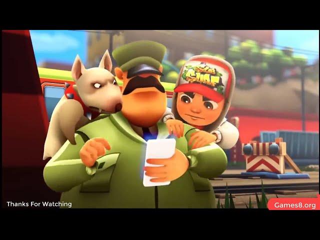 Subway Surfers Official Trailer - Best Cartoons Subway Surfers 2023 - Subway Surf Gameplay PC HD