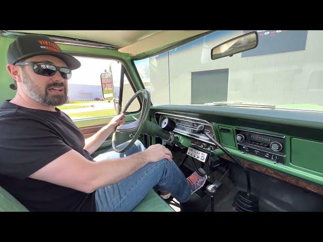 1972 Ford F-250 Ranger 4x4 4-Speed Driving POV