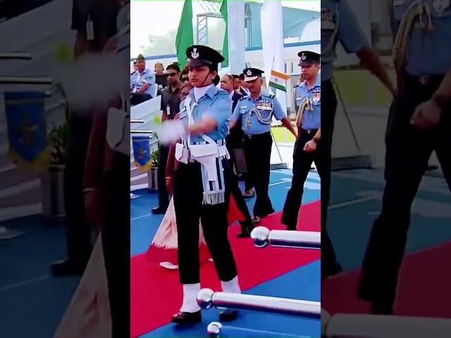 Female Air force commander jlwa  #army #armyofficer #indianarmy #defenceofficers #airforce #shorts