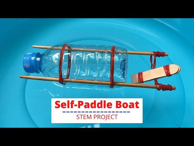 Self-Paddle Boat | STEM Project