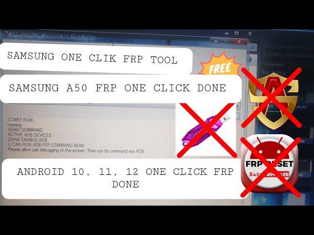 SAMSUNG A50 FRP U9 ONE CLICK DONE. SAMSUNG ONE CLICK FRP TOOL 2022