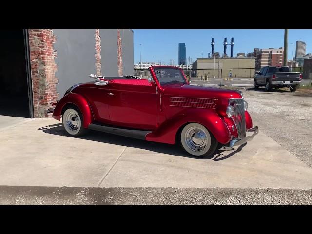 1936 Ford Cabriolet Sunny day walk around | MOTORVAULT