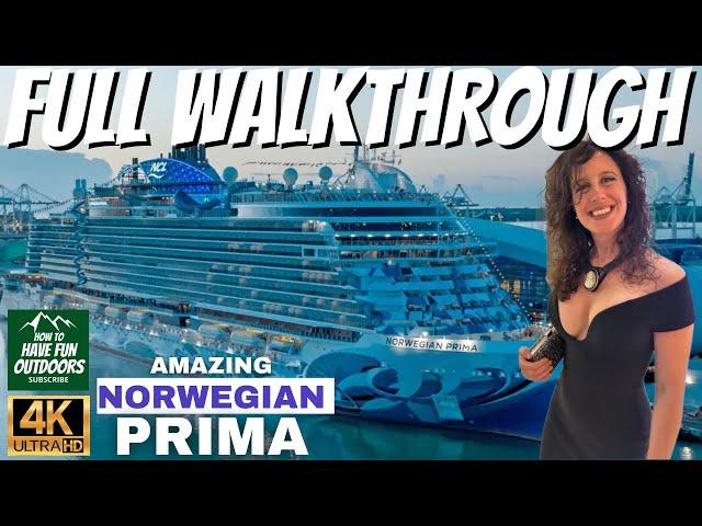 Best Cruise Ship?! Norwegian Prima Cruise Ship Full Walkthrough and Tour