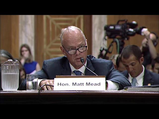 Wyoming Governor Matt Mead Testifies Before the Senate on Endangered Species Act