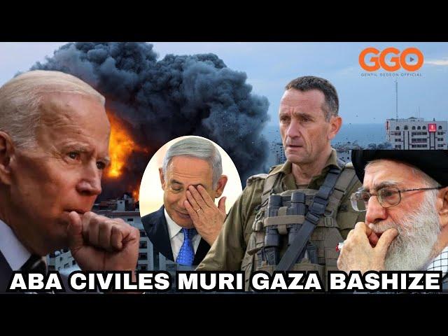 GAZA:ABA CIVILES BAHASHIRIYE|ISRAEL IRI KWITWIKIRA IJORO KU MABWIRIZA YA BIDEN|NA LONI YARASHWEHO