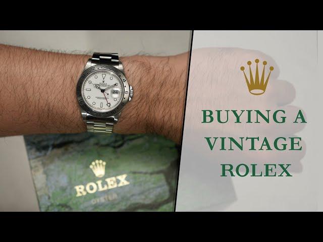 Buying my first Vintage Rolex, a birth year watch!