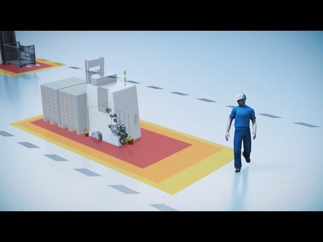 Monitoring automated guided vehicles (AGV) - with Safe Motion Control from SICK | SICK AG