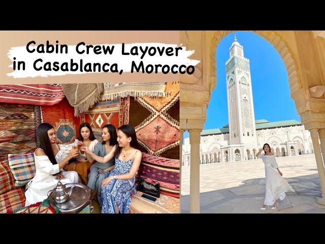 Casablanca, Morocco: Hassan II Mosque, Habous Market, Corniche (Cabin Crew Layover)