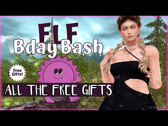 ALL THE FREE GIFTS - FLF BIRTHDAY BASH - Second Life