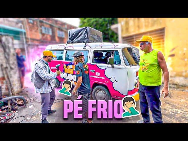 A KOMBI FOI PRA OFICINA PE FRIO KKKK | REI DO DANONE