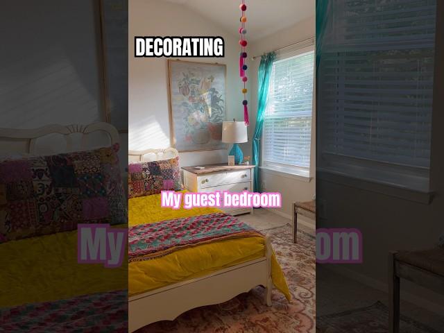 Decorating my guest bedroom! #quirky #home #shorts #thrift #flip #summeronshorts