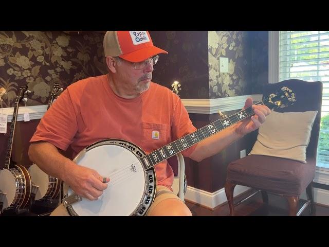 (SOLD) OME Triple X 5-String Banjo with D-Tuners Demo - Papaw Odell's in Cleveland, TN