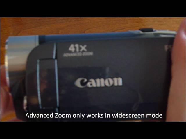 Cannon FS200 Camcorder Video Review