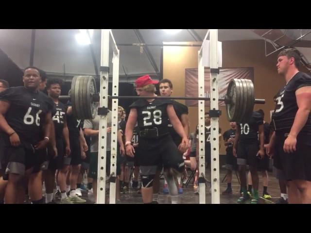 Jack Tyndall 500 lb squat