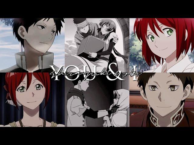 YOU & I  | shirayuki & obi [snow white with the red hair]